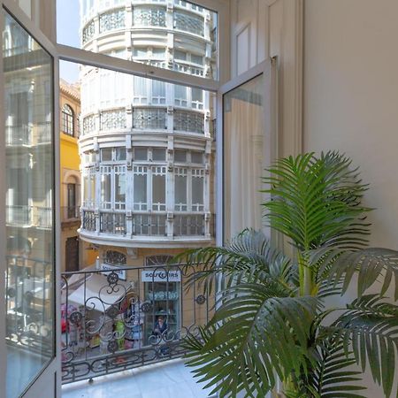 Luminoso Apartamento De Dos Habitaciones Con Vistas A Las Catedral Málaga Kültér fotó