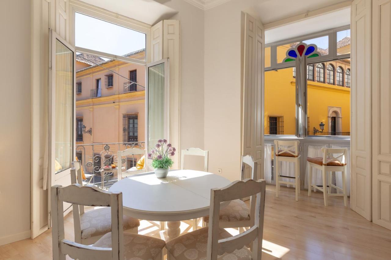 Luminoso Apartamento De Dos Habitaciones Con Vistas A Las Catedral Málaga Kültér fotó