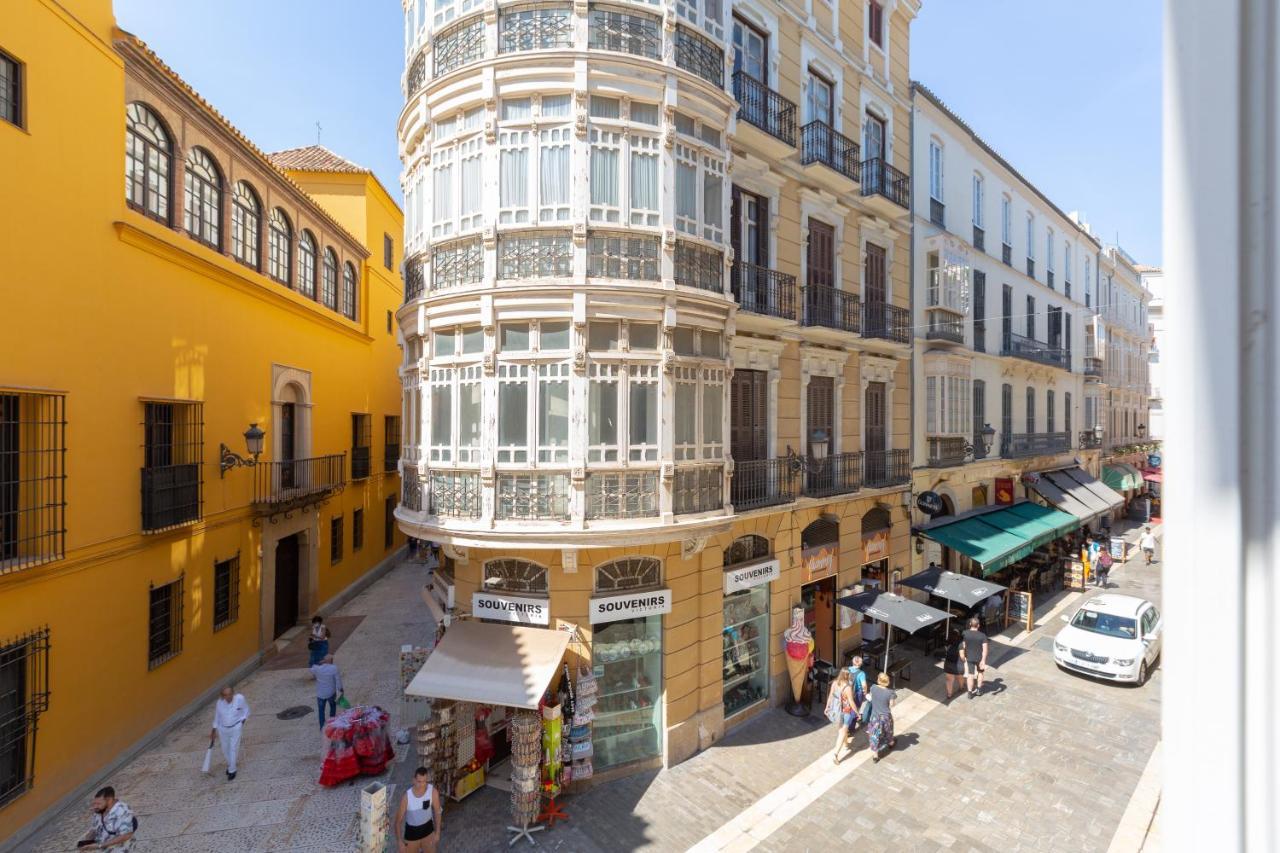 Luminoso Apartamento De Dos Habitaciones Con Vistas A Las Catedral Málaga Kültér fotó