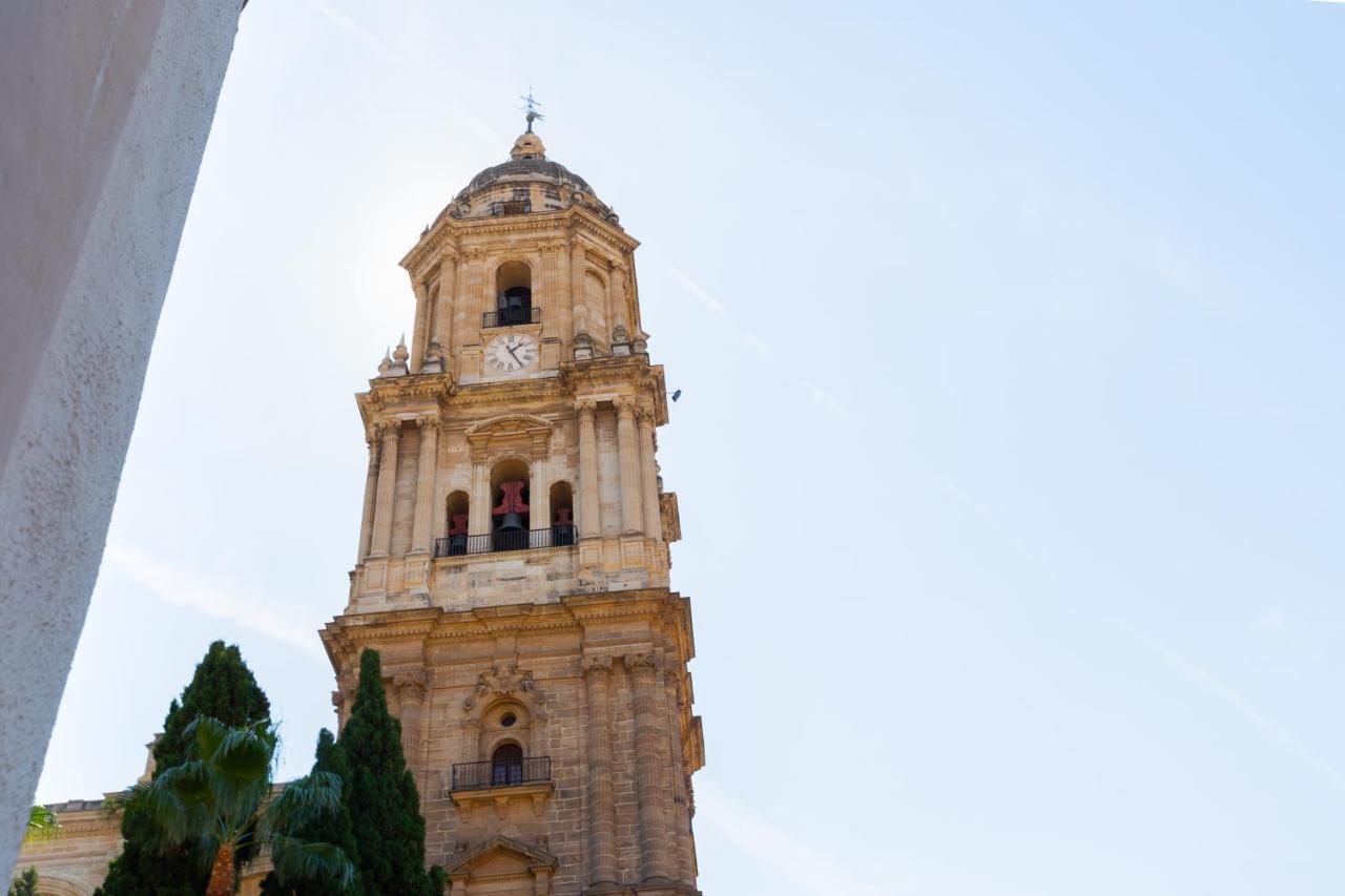 Luminoso Apartamento De Dos Habitaciones Con Vistas A Las Catedral Málaga Kültér fotó