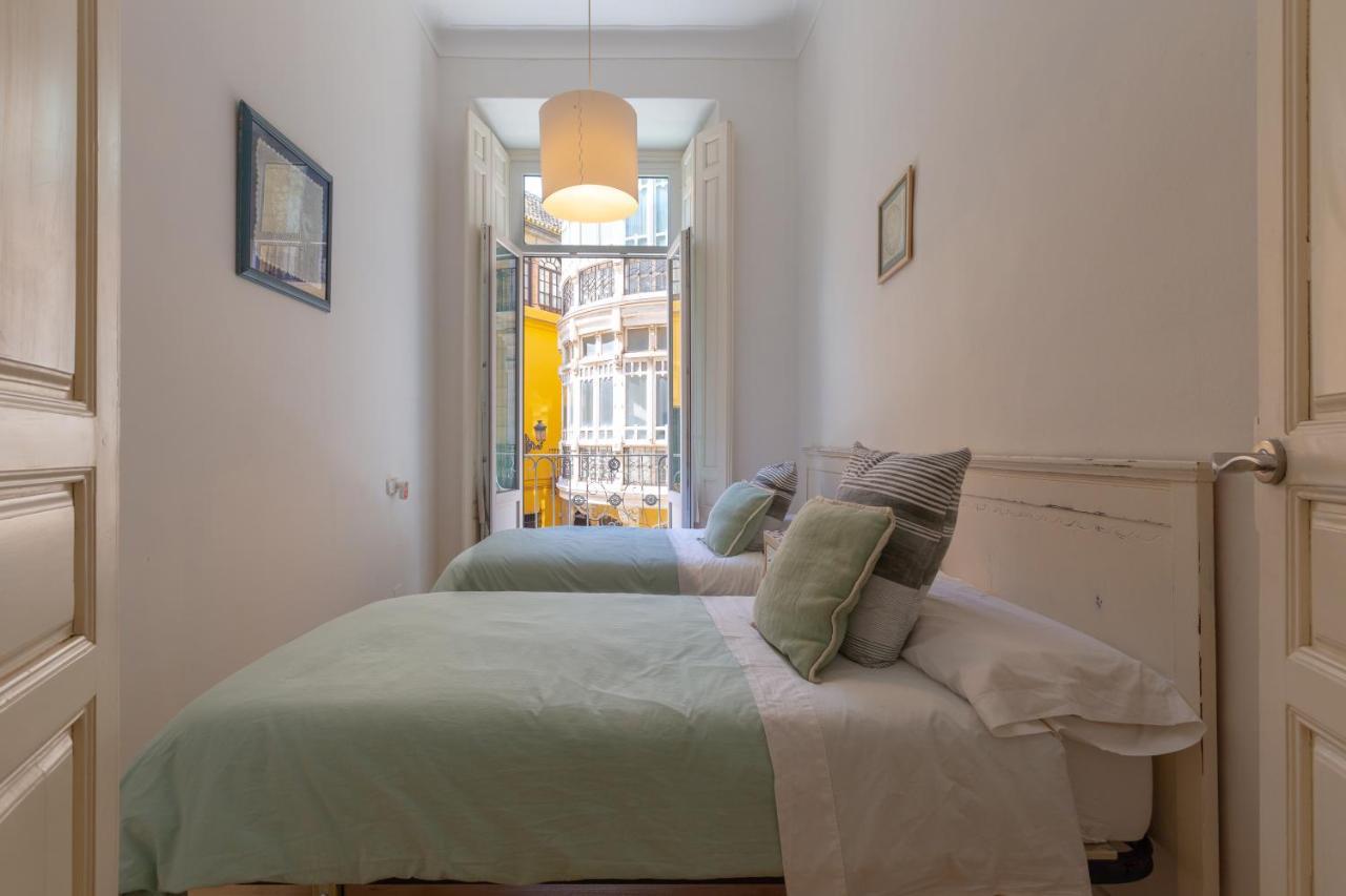Luminoso Apartamento De Dos Habitaciones Con Vistas A Las Catedral Málaga Kültér fotó