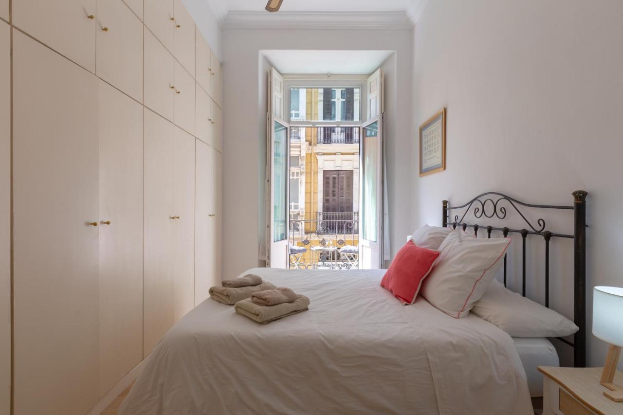 Luminoso Apartamento De Dos Habitaciones Con Vistas A Las Catedral Málaga Kültér fotó